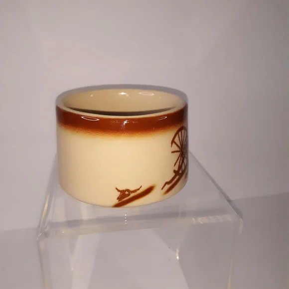 VINTAGE 40s Tepko Broken Wagon Wheel Luncheon Set - Picture 12 of 16